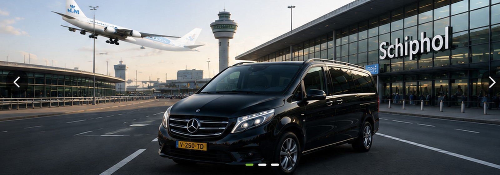 Zakelijke taxi en Schiphol transfer Amsterdam